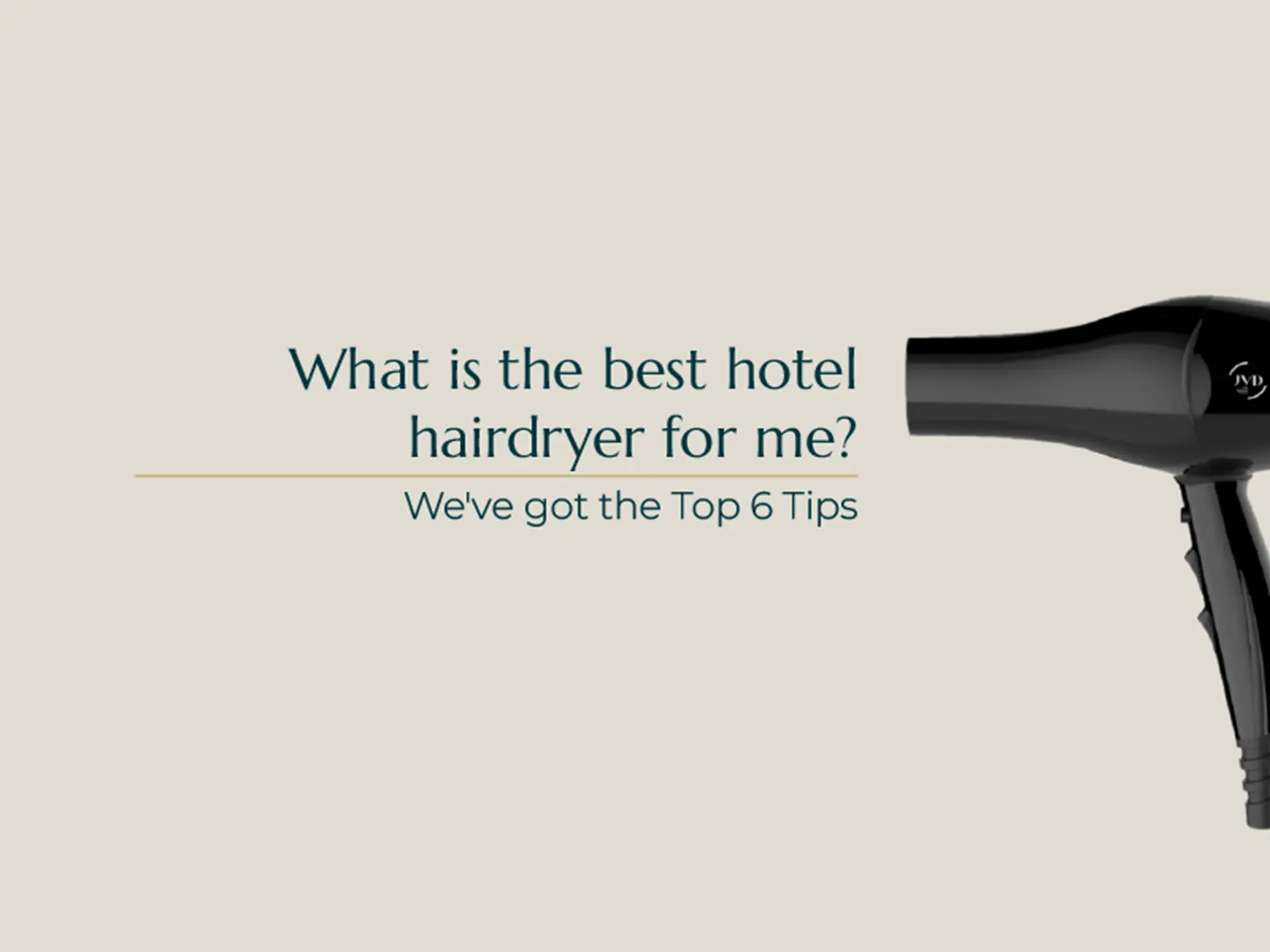 Article what is the best hotel hair dryer me